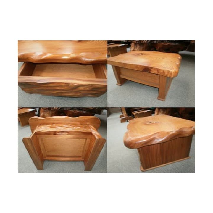 屋久杉専門店 展示　卓袱台　土埋木出荷終了　稀少価値