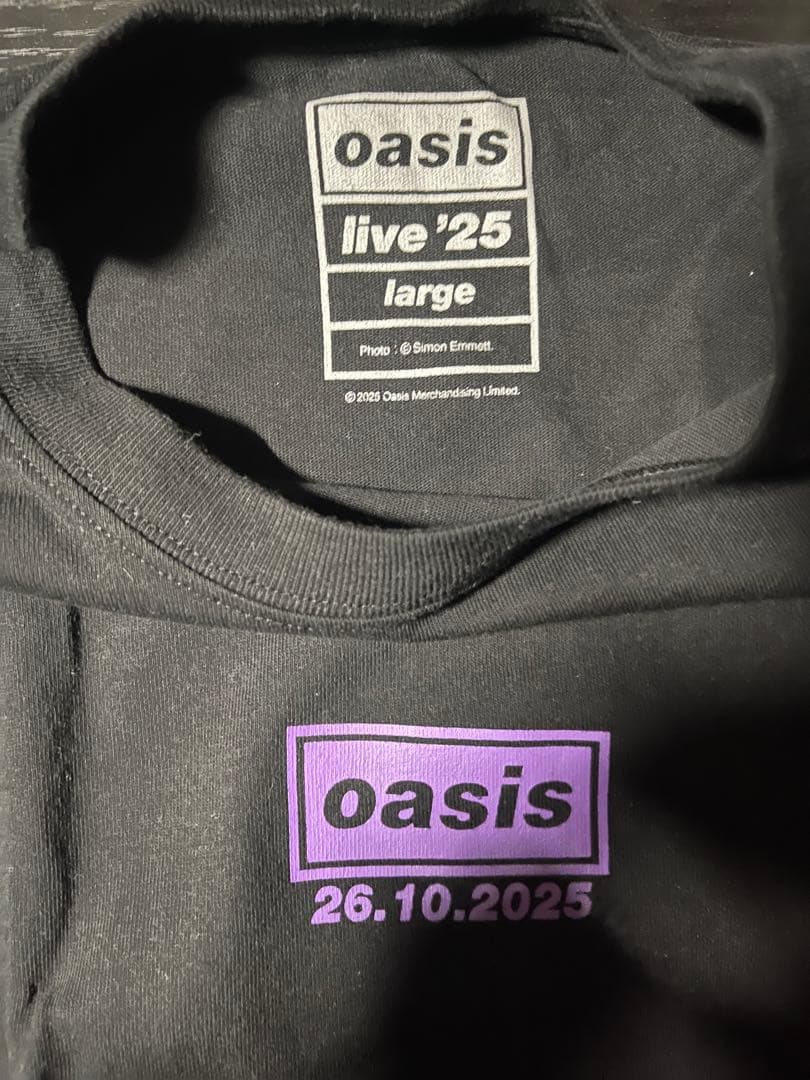 oasis 東京限定T oasis✖️adidas長袖Tシャツ　CDセット商品