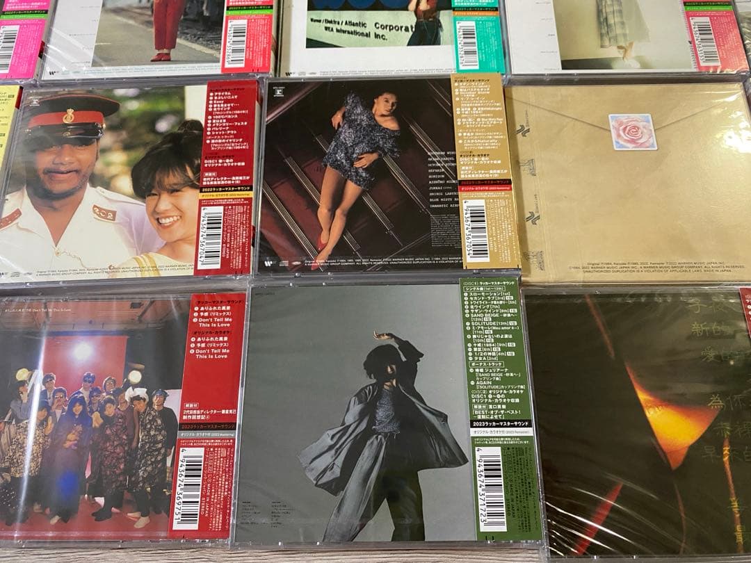 新品　40周年記念盤CD 23枚セット+クリアファイル　中森明菜 AKINA