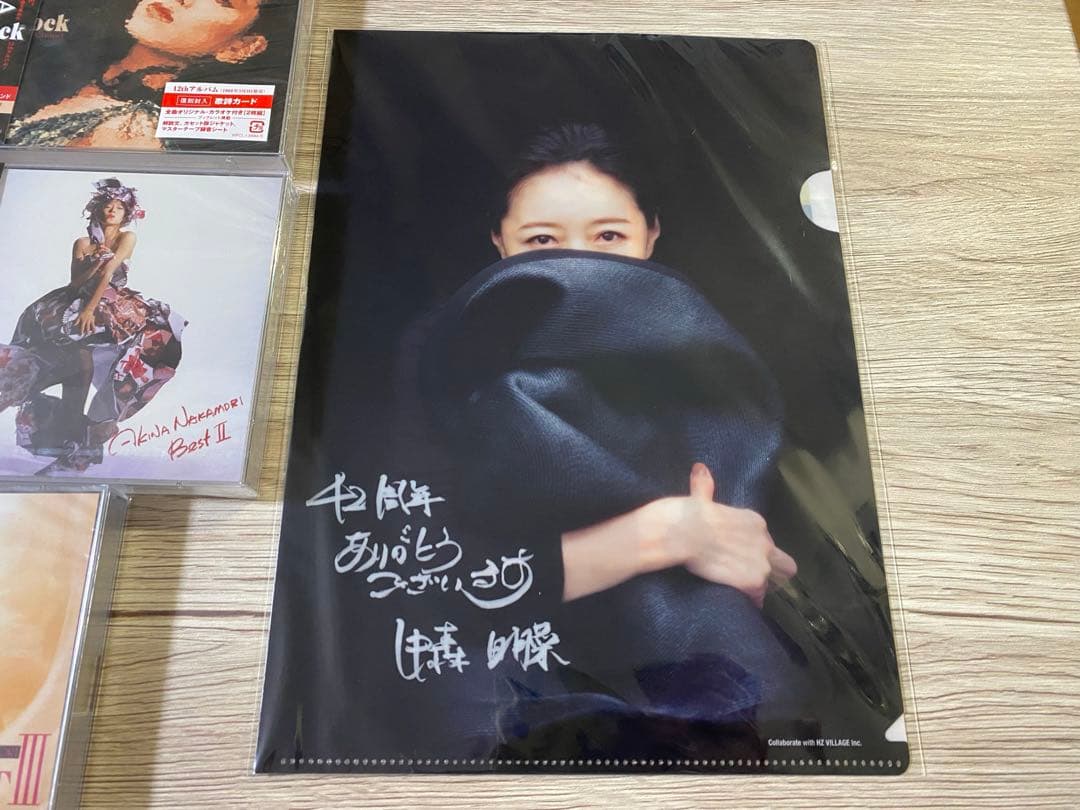 新品　40周年記念盤CD 23枚セット+クリアファイル　中森明菜 AKINA