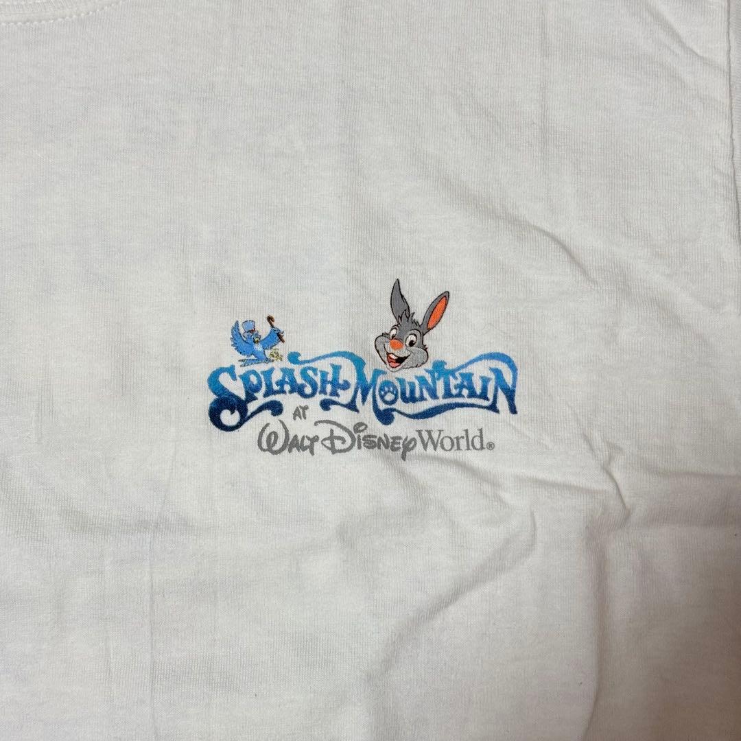 ディズニー スプラッシュマウンテン Tシャツ ポスターデザイン 90s