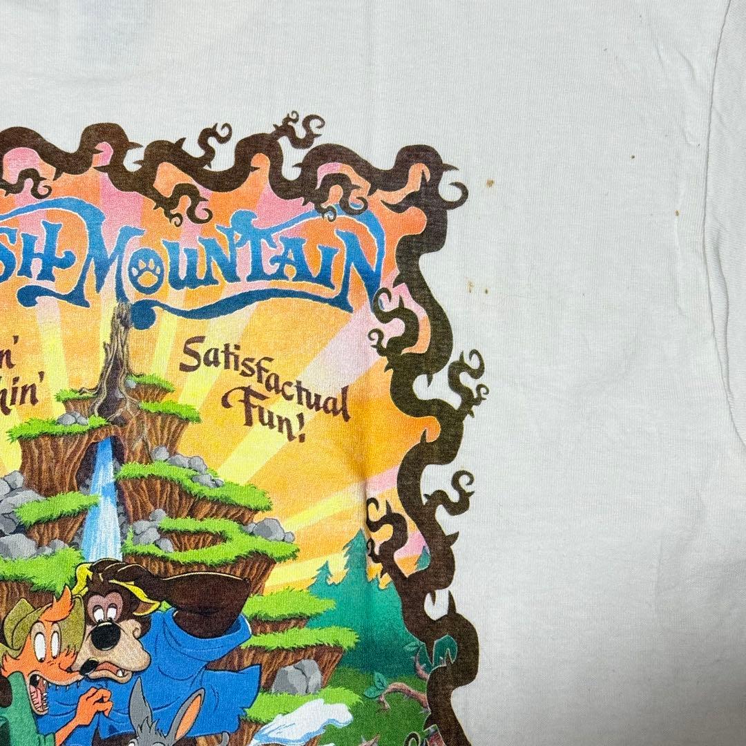ディズニー スプラッシュマウンテン Tシャツ ポスターデザイン 90s