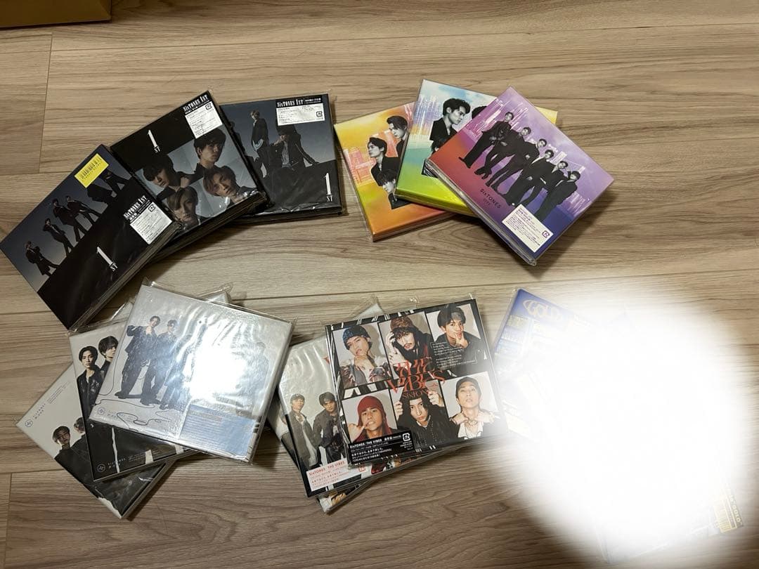 SixTONES 1ST〜THE VIBES アルバム　まとめ売り