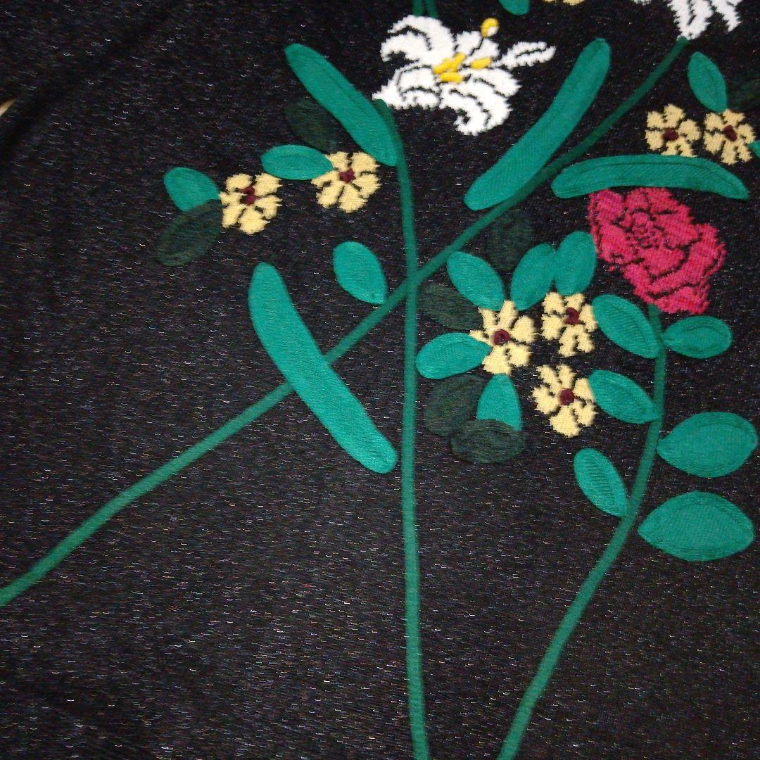 ★斎藤都世子★サイトウトヨコ★ニット★チュニック★刺繍★