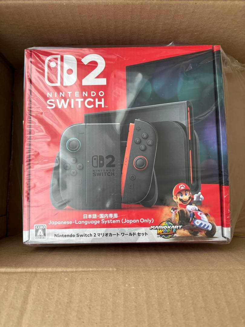 新品 Nintendo Switch 2 マリオカート ワールド セット 本体