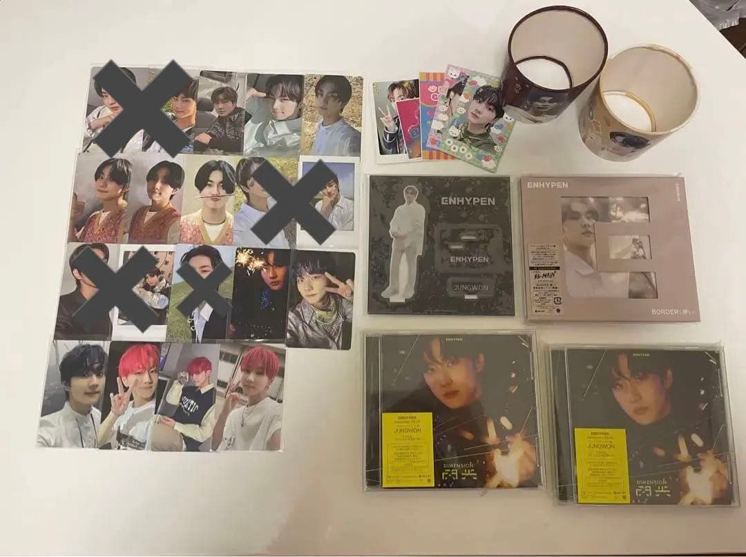 最終値下げ ENHYPEN ジョンウォン トレカ アクスタ まとめ売り