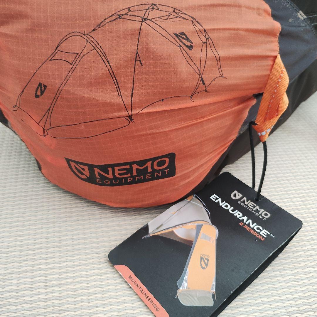 【新品】NEMO ニーモ ENDURANCE 2P【シルナイロン製二人用テント】