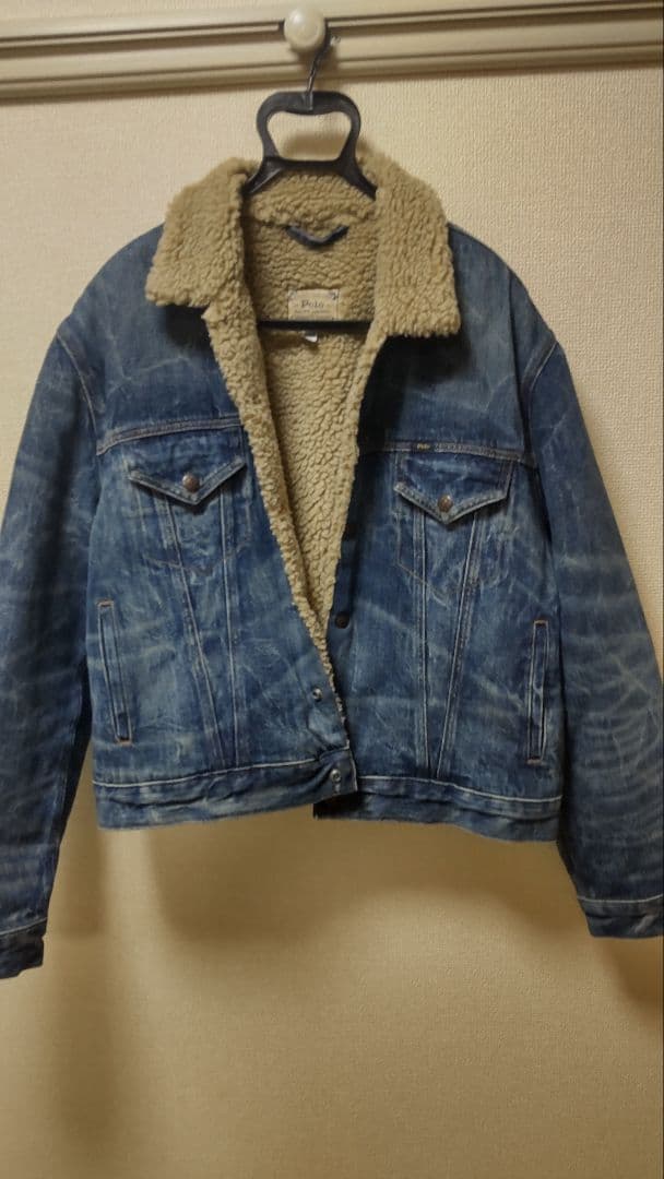 Polo Ralph Lauren デニムジャケット ボア襟