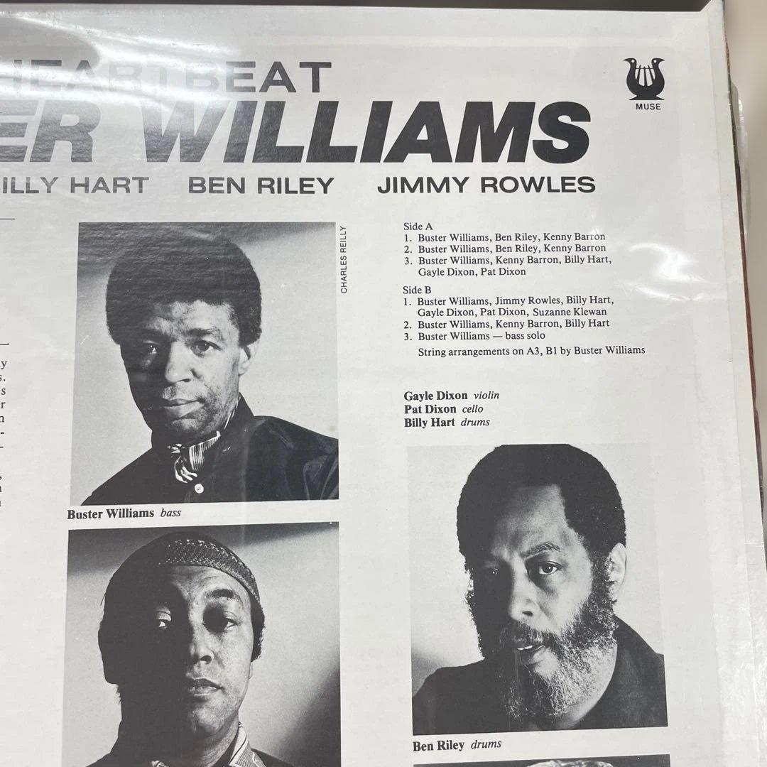 Buster Williams - HEARTBEAT (1979)新品レコード