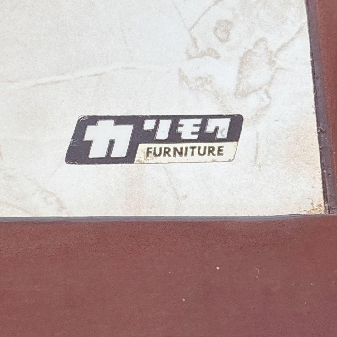 美品】オールド カリモク 大理石 柄コーヒーテーブル