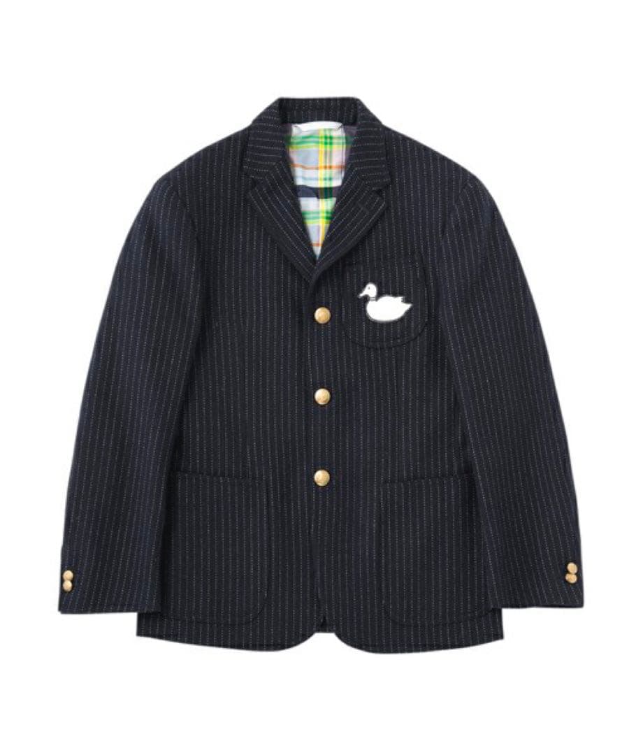 新品KOE×THOM BROWNE コラボDUCK 3BUTTON JAKET