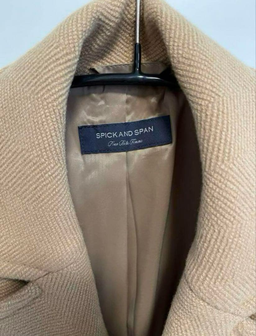 Spick & Spanキャメルコート
