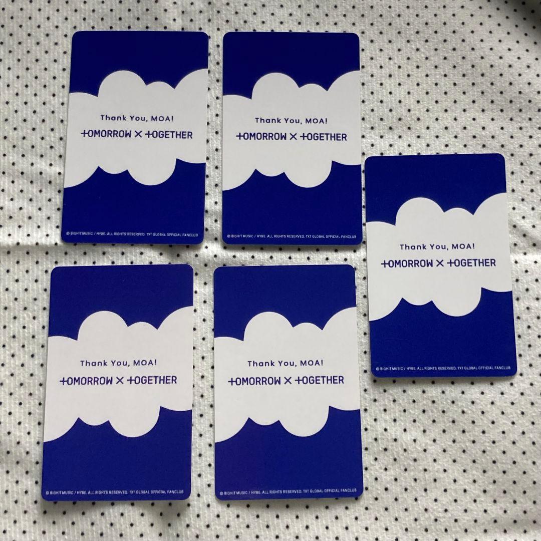 TXT happy together Quiz 当選 FC トレカ 5枚