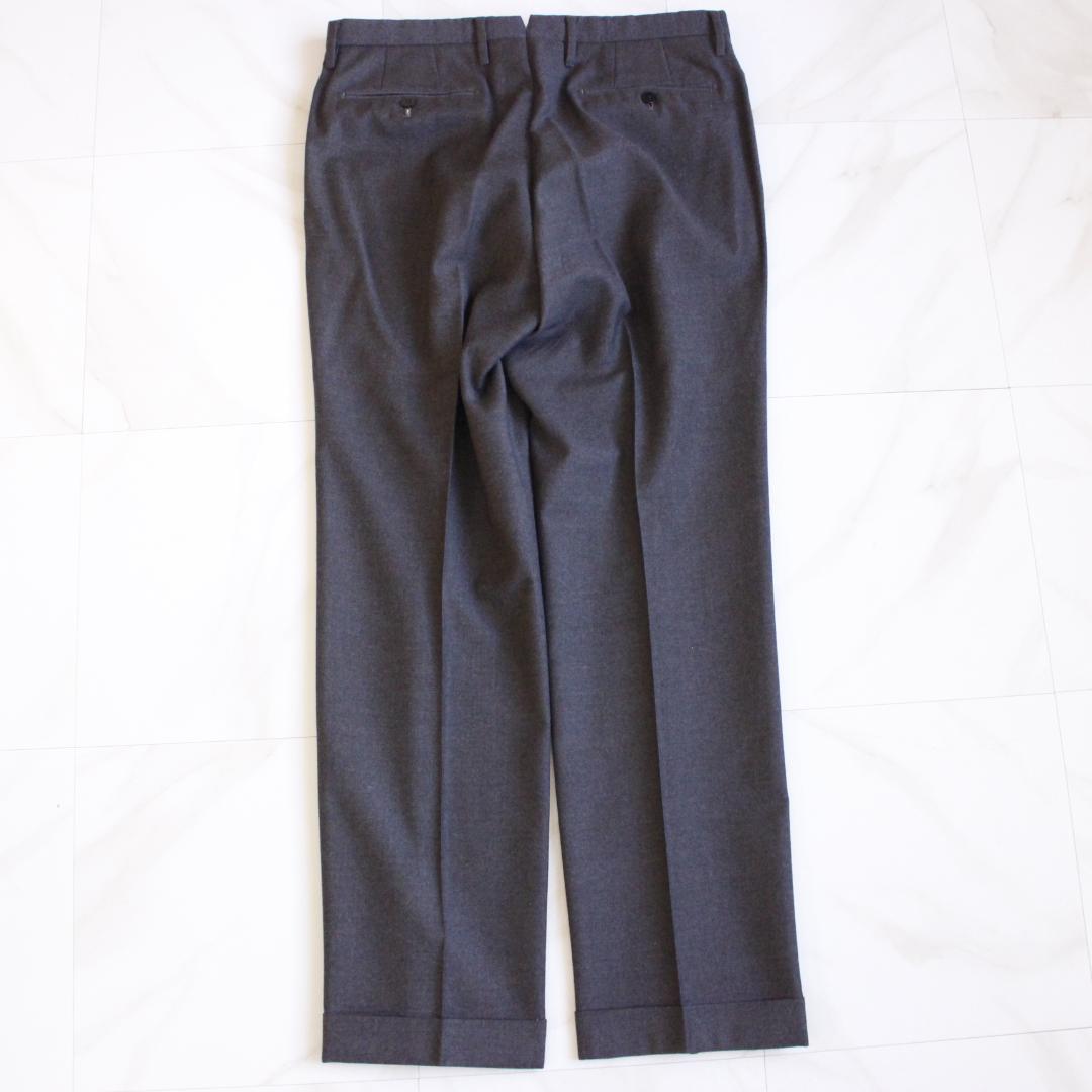 SOVEREIGN カシミヤ混 ダブルセットアップスーツ LLサイズ グレー