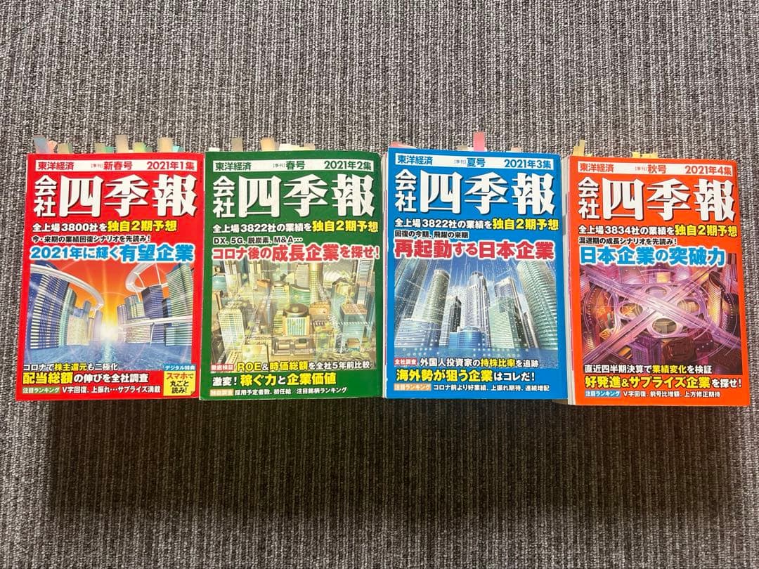 会社四季報 2021年1〜4集 (春夏秋冬号)