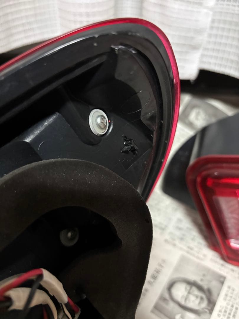 86 BRZ 前期テールランプ　レッド塗装