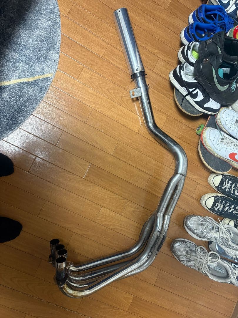 CBX400F 社外マフラー