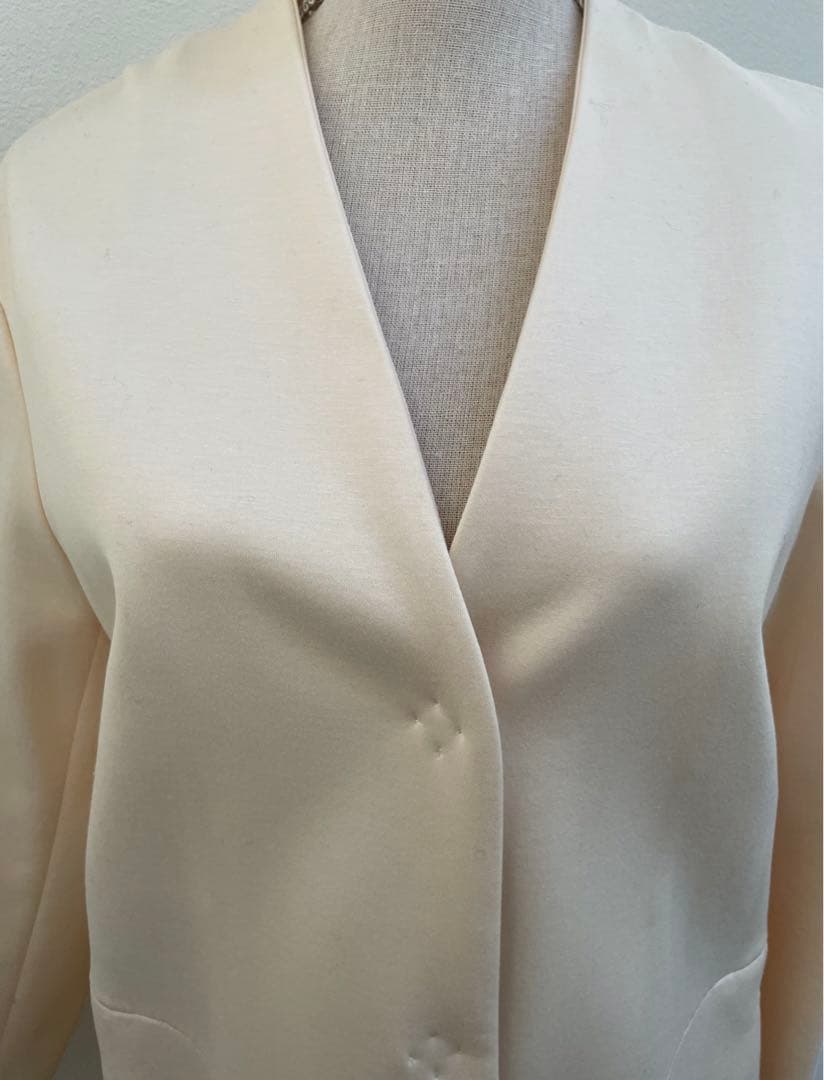 BEIGE ベイジ　ノーカラーコート未着用