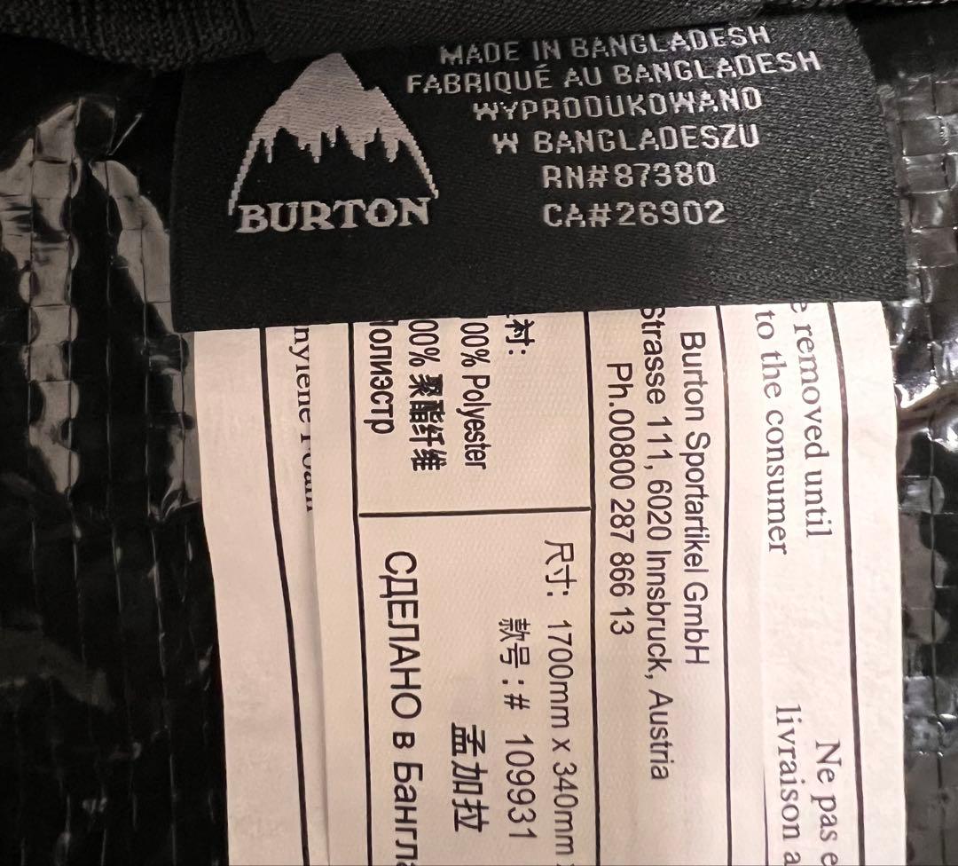 BURTON スノーボードキャリーバッグ 未使用品