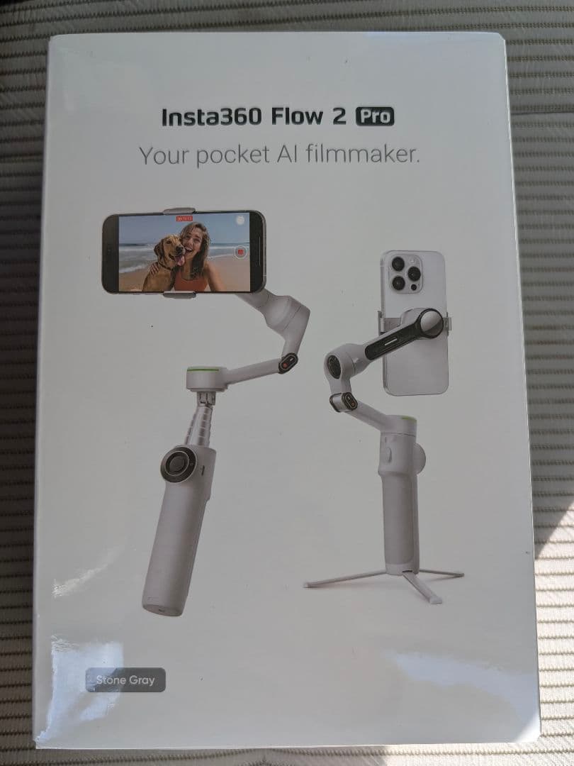 【新品未開封】Insta360 Flow 2 Pro スマホジンバル グレー