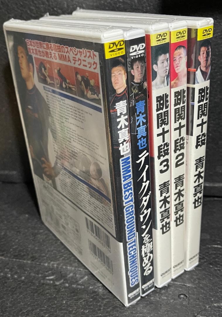 ♦︎新品DVD♦︎青木真也 跳関十段5本セットMMA総合格闘技ONE RIZIN