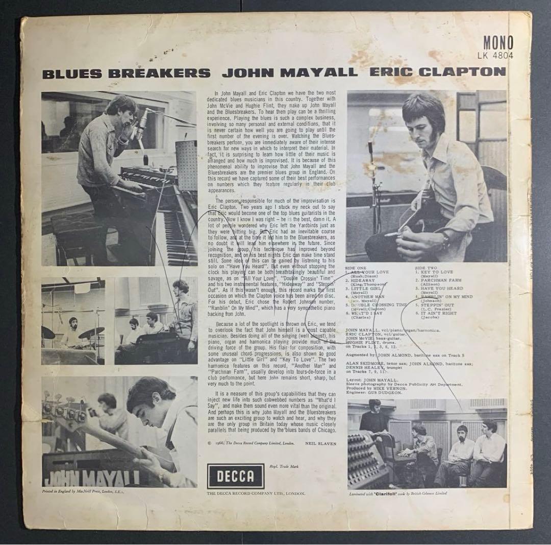 John Mayall Blues Breakers UK盤LP