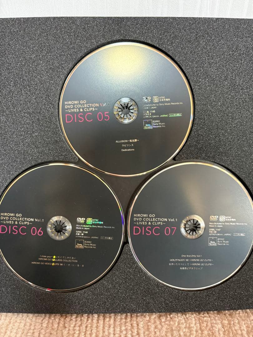 HIROMI GO DVD COLLECTION Vol.1 8枚組 郷ひろみ
