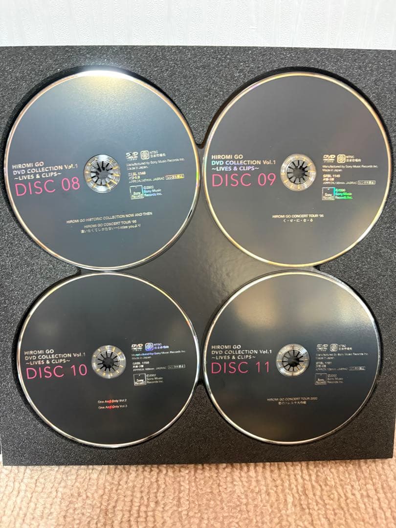 HIROMI GO DVD COLLECTION Vol.1 8枚組 郷ひろみ