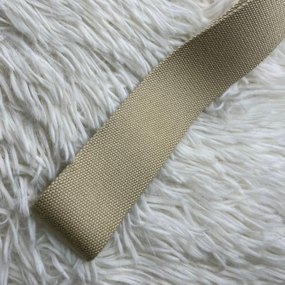 極美品✨プラダ PRADA ショルダーストラップ キャンバス レザー ベージュ