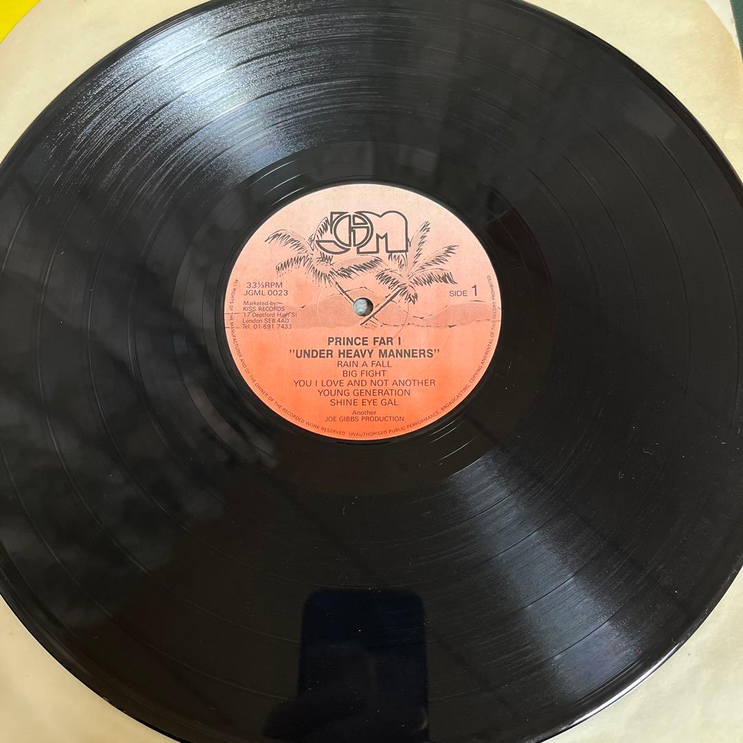 洋楽 Prince Far I Under Heavy Manners