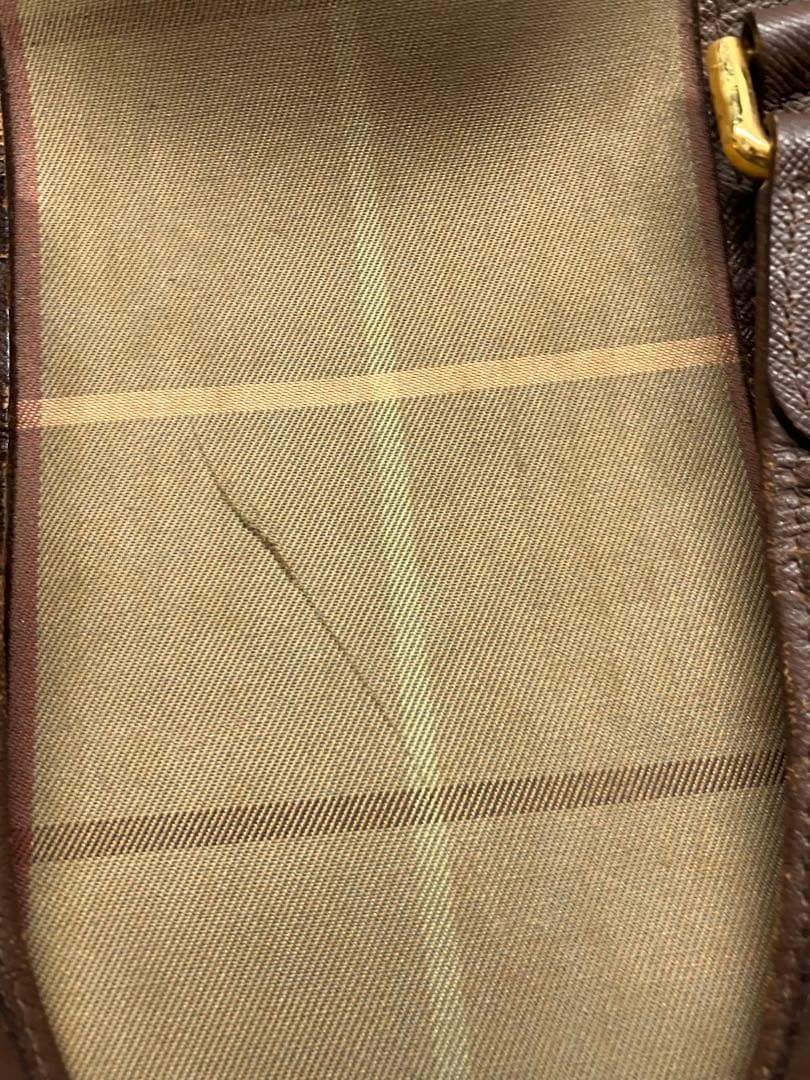 Burberry　バーバリー　ボストンバッグ マルチカラー　ビンテージ