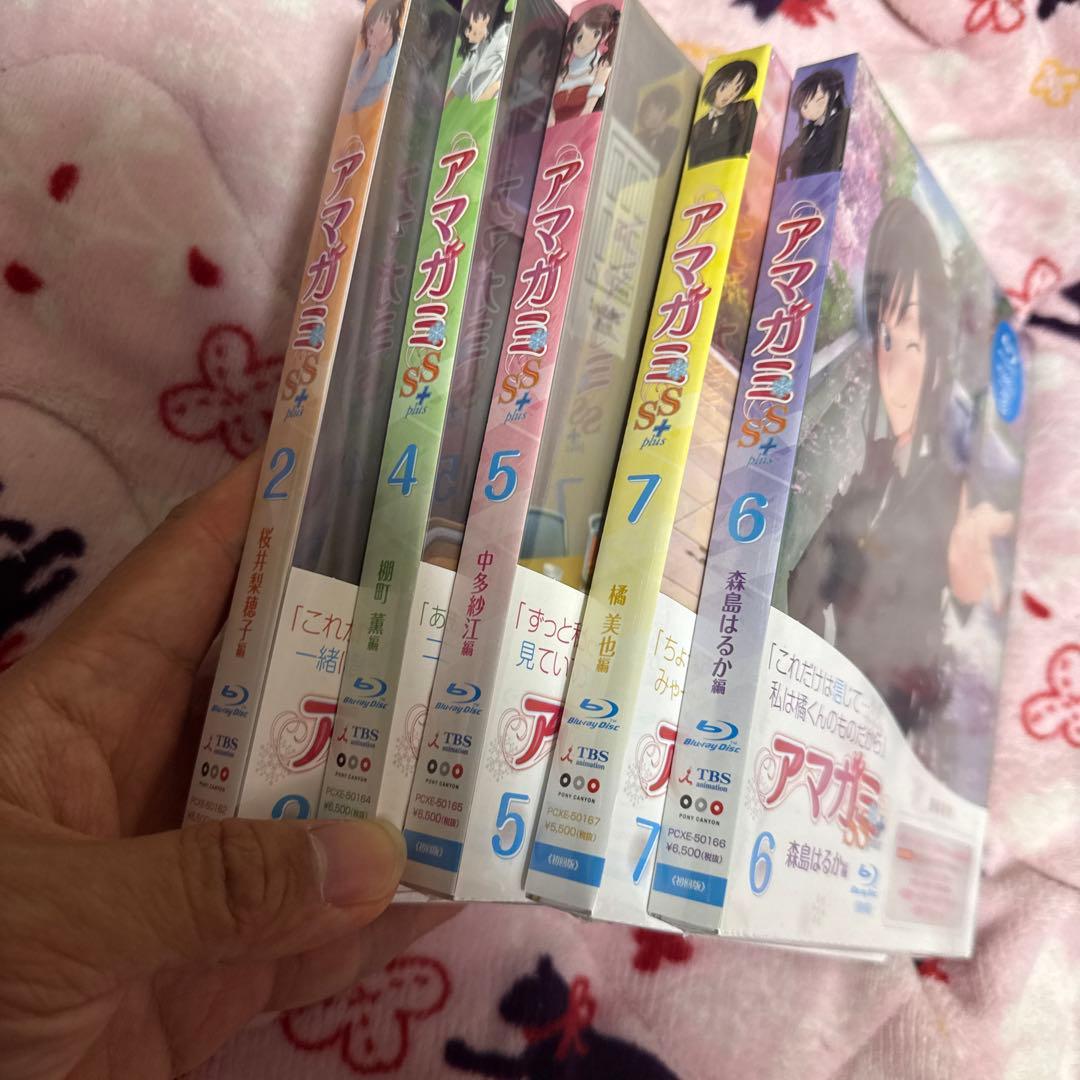 新品未開封 アマガミSS+ plus 初回限定版 Blu-ray 5枚セット