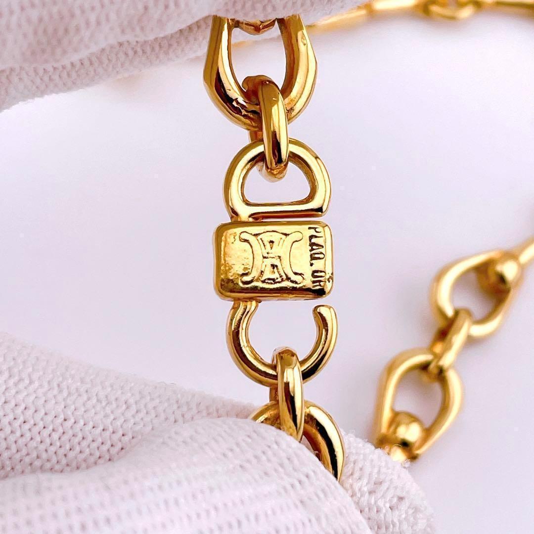 ★セリーヌ★ ロング ネックレス ヴィンテージ トリオンフ チェーン 希少 レア