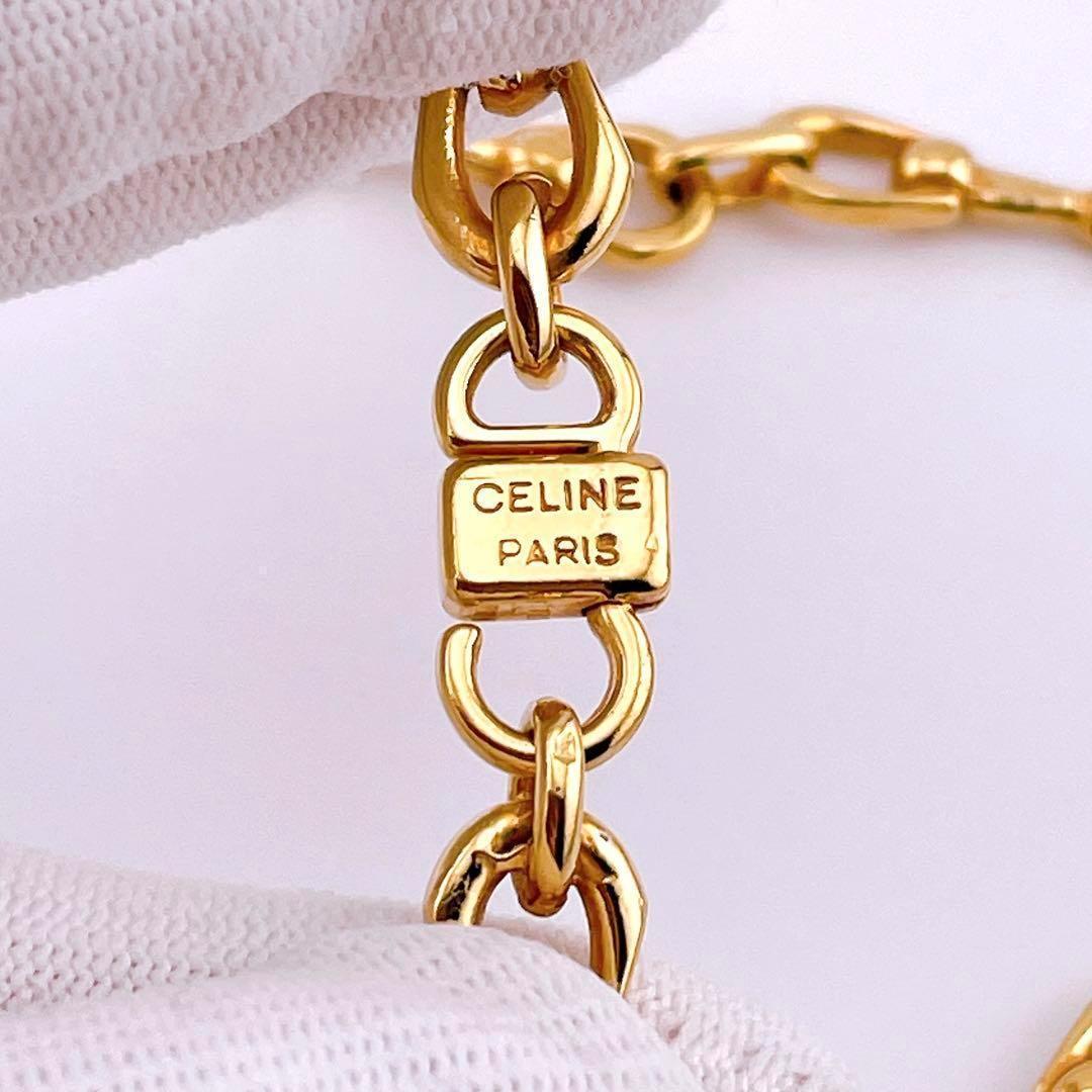 ★セリーヌ★ ロング ネックレス ヴィンテージ トリオンフ チェーン 希少 レア