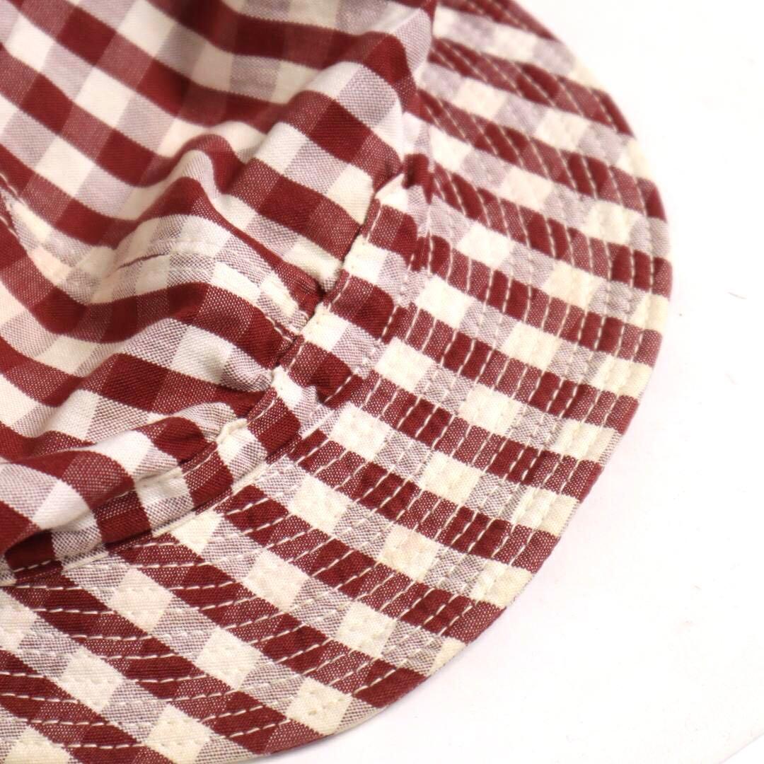 美品 試着のみ KAPITAL duffle ギンガムチェックリネンキャスケット