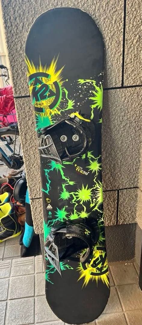 【値下げしました】K2 スノーボード 110cm ＋バインディング