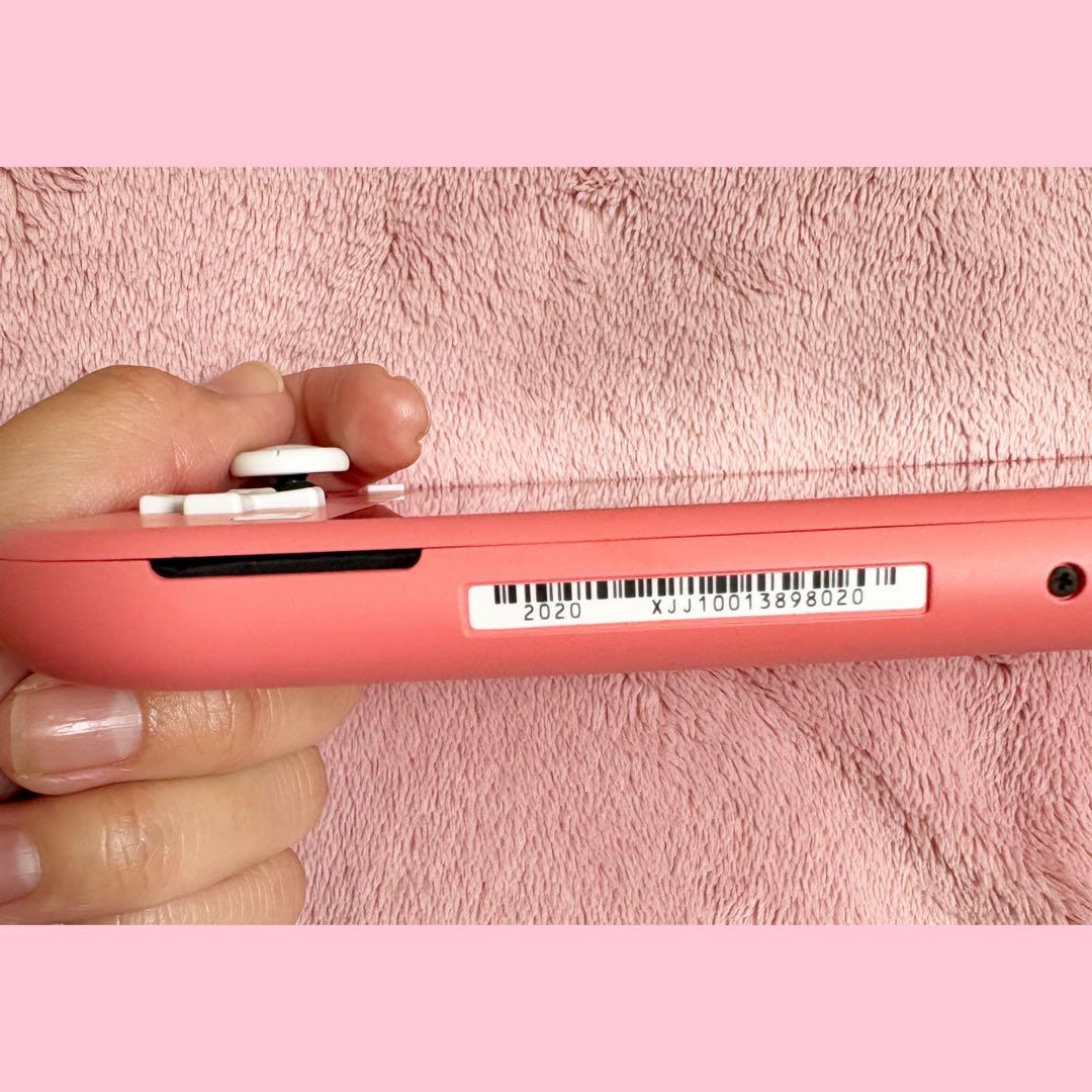 Nintendo Switch Lite 本体 箱•説明書付き コーラルピンク