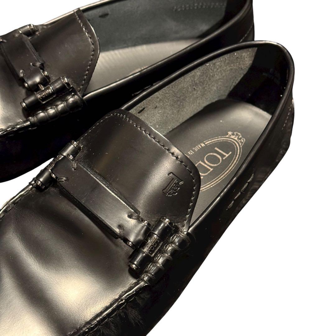TOD'S トッズ ゴンミーニ ビットローファー ドライビングシューズ　28.5