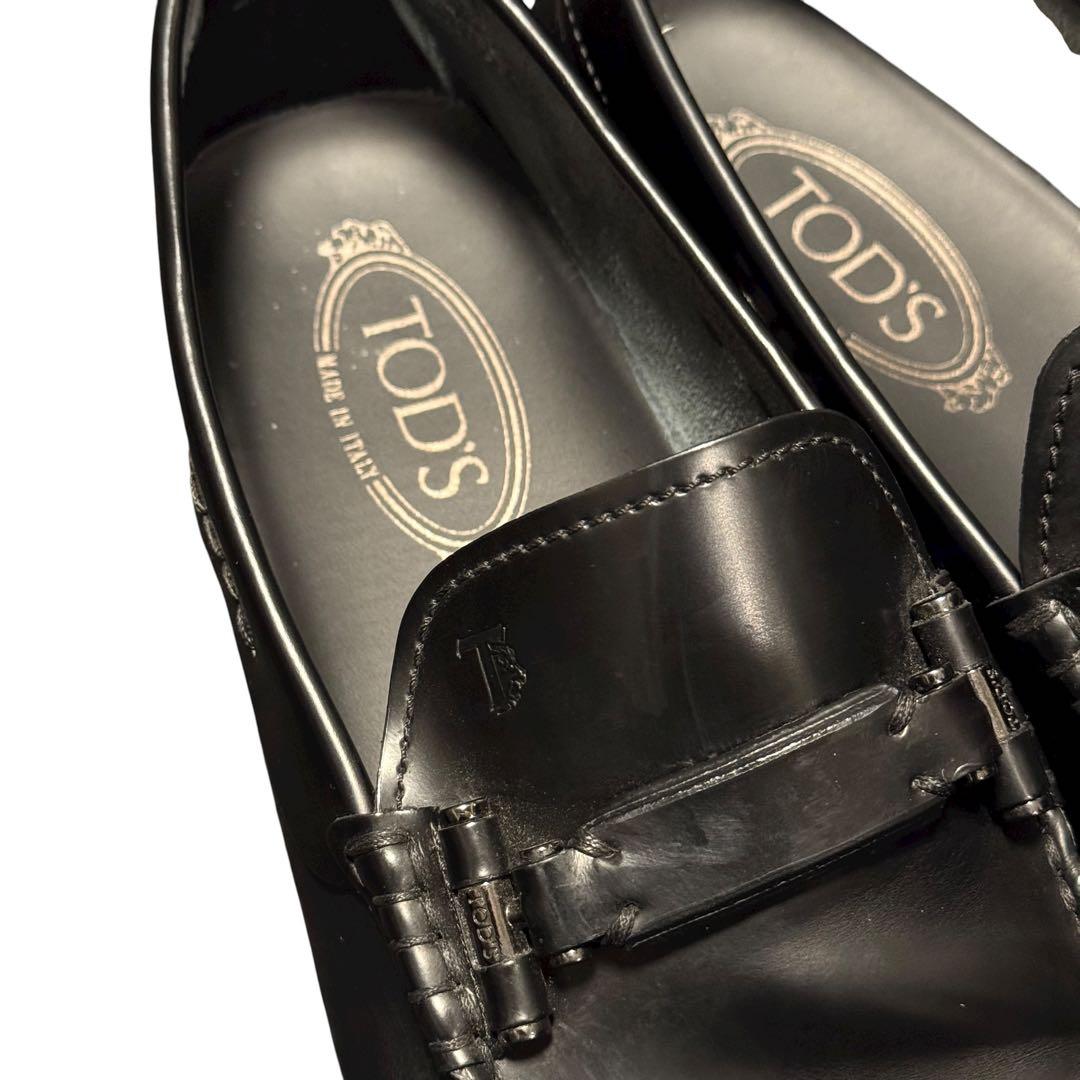TOD'S トッズ ゴンミーニ ビットローファー ドライビングシューズ　28.5