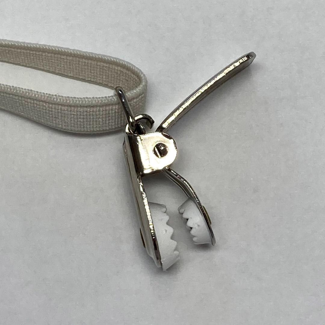 美品 未使用 ディオールオム ホワイトサスペンダー エディスリマン