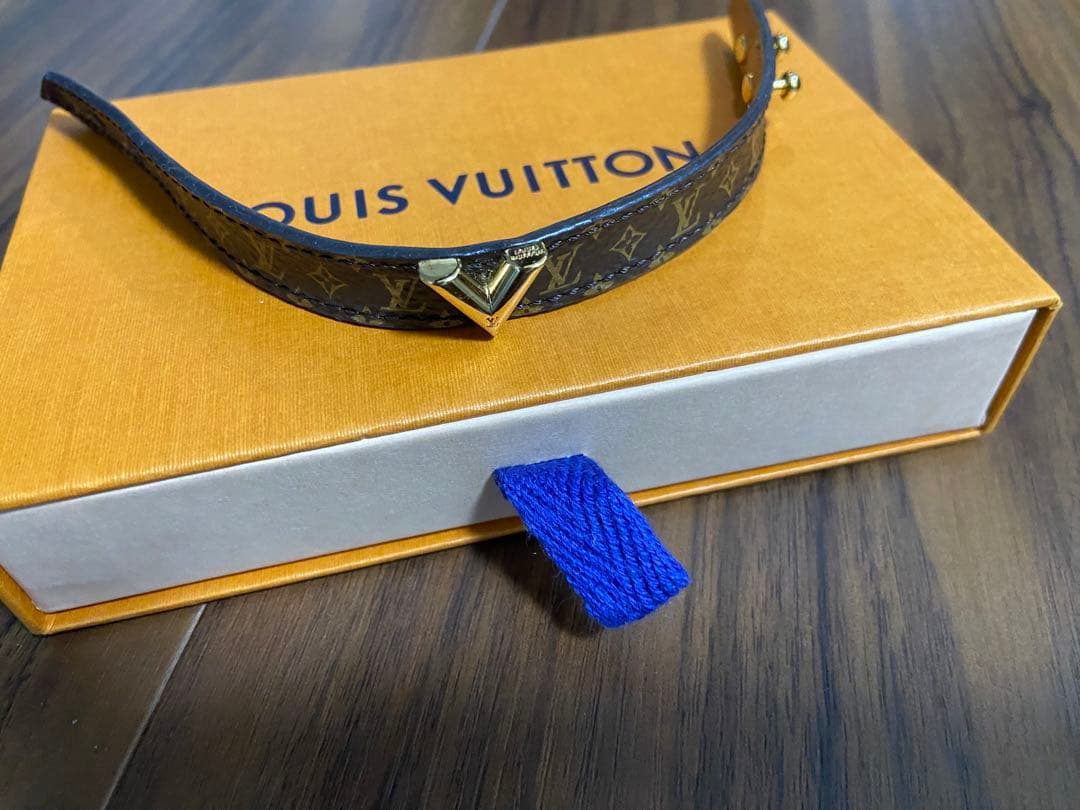 【美品】ルイヴィトン ブラスレ エセンシャル V ブレスレット モノグラム