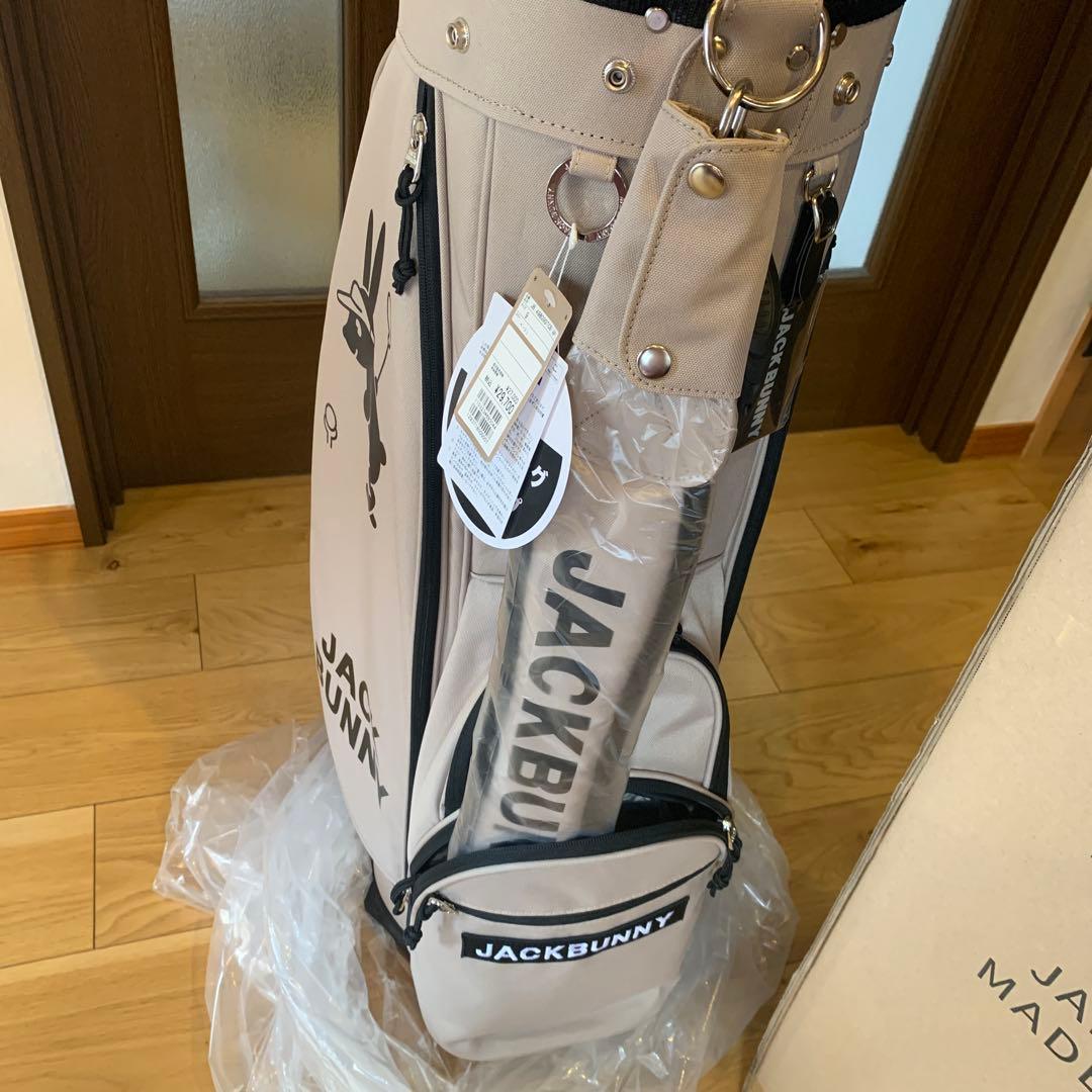 JACK BUNNY ゴルフバッグ ベージュ
