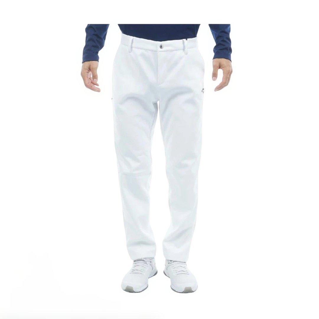 新品【Callaway】キャロウェイ ゴルフパンツ ホワイト Mサイズ