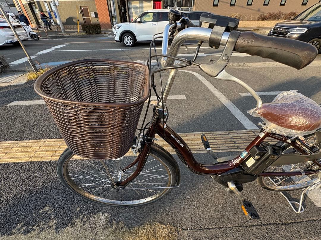 中古YAMAHA電動アシスト自転車　12.3Ah 大阪　014番