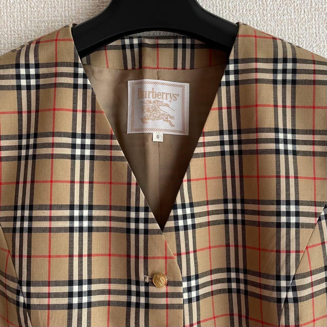 Burberrys チェック柄ベスト サイズ9
