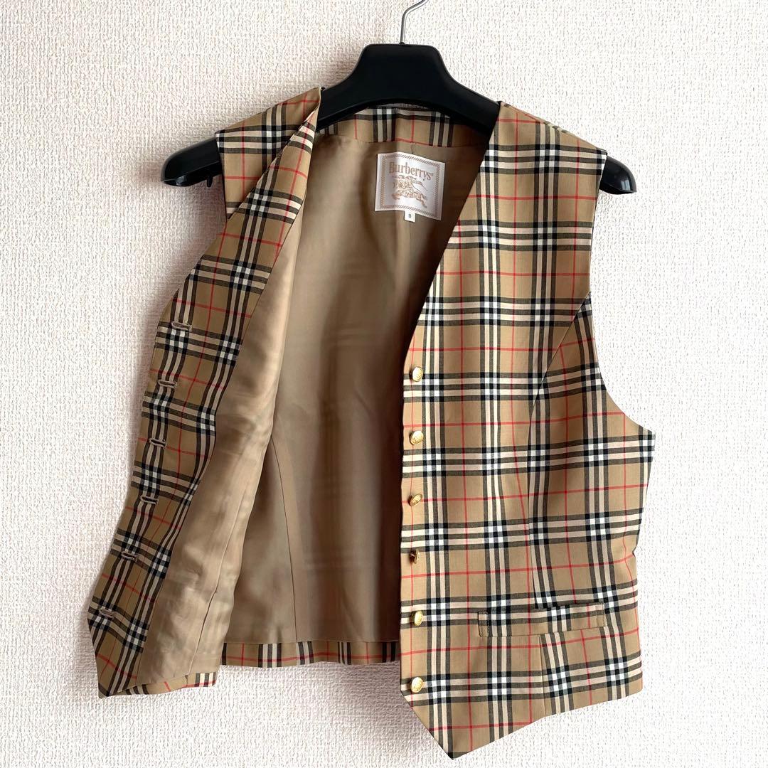 Burberrys チェック柄ベスト サイズ9