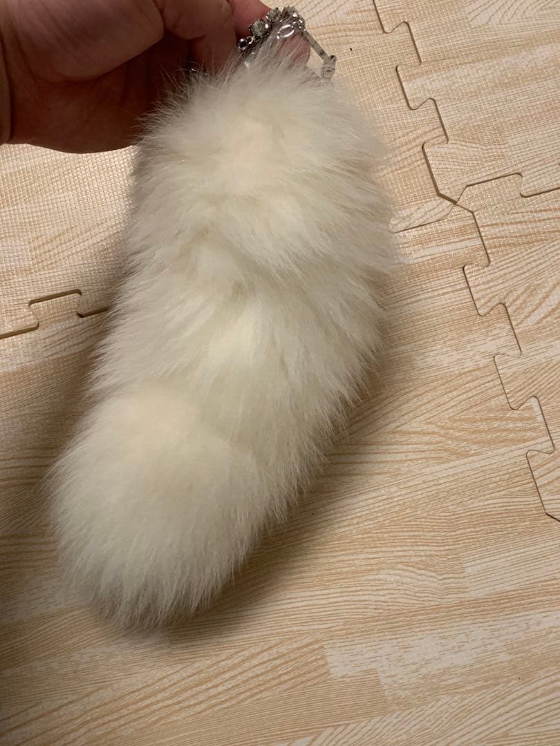 希少！D.A.D フォックスファークリスタルチェーン DAD GARSON