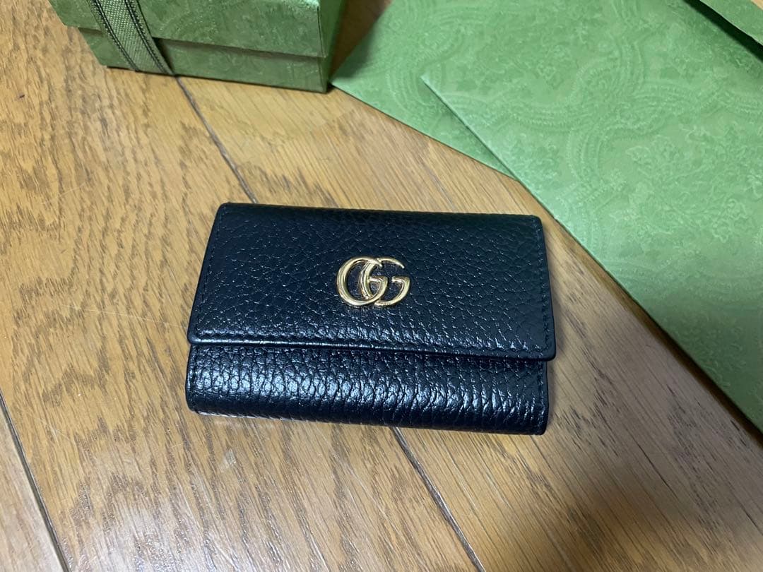 GUCCI ダブルG キーケース ギフトボックス付き