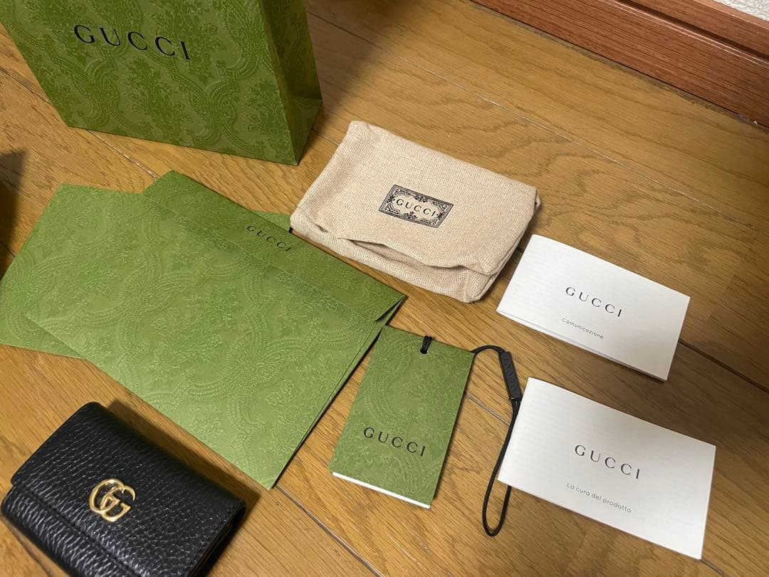 GUCCI ダブルG キーケース ギフトボックス付き