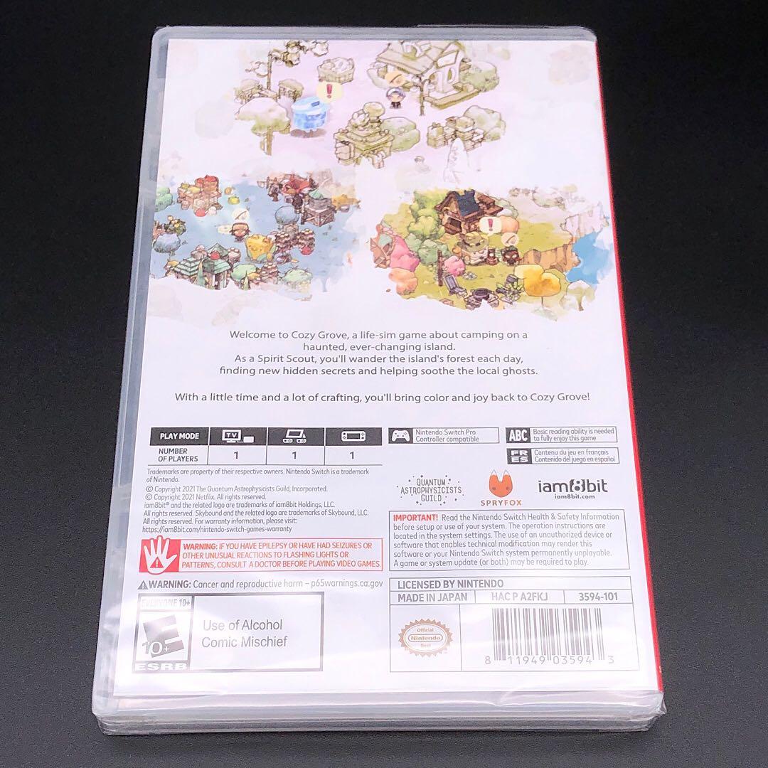 Cozy Grove コージーグローブ switch ニンテンドースイッチ